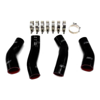 Thumbnail for HPS Black Reinforced Silicone Intercooler Hose Kit for Nissan 90-96 300ZX Twin Turbo