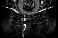 Thumbnail for AWE Tuning 20-21 Jeep Gladiator JT 3.6L Tread Edition Cat-Back Dual Exhaust - Diamond Black Tip