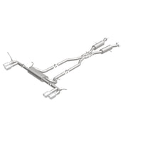 Thumbnail for MagnaFlow Cat Back, SS, 2.5in, Quad Split Polish 4in tip 14-15 Jeep Grand Cherokee 3.6L/5.7L V6/V8