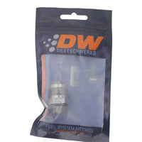 Thumbnail for DeatschWerks 8AN ORB Male to 10AN Male Flare Adapter - Anodized DW Titanium