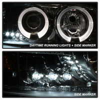 Thumbnail for Spyder GMC Sierra 1500/2500/3500 99-06 Projector Headlights LED Halo LED Chrome PRO-YD-CDE00-HL-C