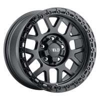 Thumbnail for Weld Off-Road W104 17X9.0 Cinch 6X135 6X139.7 ET00 BS5.00 Satin Black Gloss Black 106.1