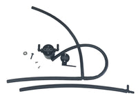 Thumbnail for J&L 03-15 Nissan Titan 5.6L Passenger Side Oil Separator 3.0 - Black Anodized