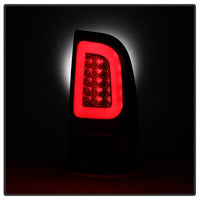 Thumbnail for Spyder 97-03 Ford F150 Stylsd. F250 V3 Light Bar LED Tail Lights - Red/Clr ALT-YD-FF15097V3-LBLED-RC