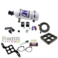 Thumbnail for Nitrous Express Dominator Single Entry Crossbar Pro-Power Nitrous Kit (100-500HP) w/5lb Bottle