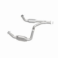 Thumbnail for MagnaFlow Conv DF 07-09 Chevrolet/GMC Silverado/Sierra 2500 HD 6.0L Y-Pipe Assembly excludes Classic