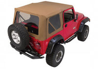 Thumbnail for Rampage 1997-2006 Jeep Wrangler(TJ) Complete Top - Spice Denim