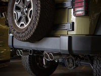 Thumbnail for aFe Rebel Series 2.5in 409 SS Axle-Back Exhaust Polished 07-18 Jeep Wrangler (JK) V6-3.6L/3.8L