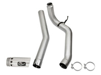 Thumbnail for aFe LARGE Bore HD Exhausts 4in DPF-Back SS-409 2016 Nissan Titan XD V8-5.0L CC/SB (td)