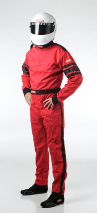 Thumbnail for RaceQuip Red SFI-1 1-L Suit - Medium