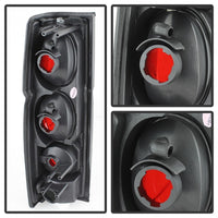 Thumbnail for Spyder Nissan Hardbody 86-97 Euro Style Tail Lights Black Smoke ALT-YD-NH86-BSM