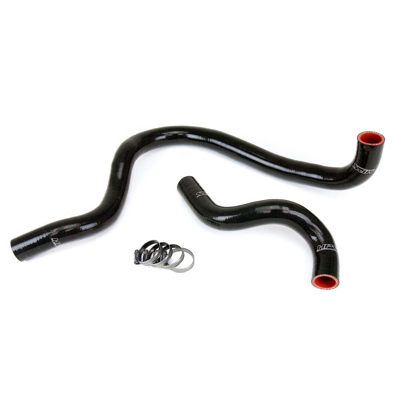 HPS Black Reinforced Silicone Radiator Hose Kit Coolant for Honda 97-01 Prelude 2.2L