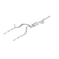 Thumbnail for MagnaFlow Stainless Cat-Back Exhaust 2015 Chevy Silverado 2500HD 6.0L Dual Split Rear Exit 4in