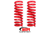 Thumbnail for BMR 08-18 Dodge Challenger Rear Lowering Springs 1.25in Drop Performance Version - Red