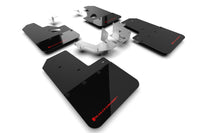 Thumbnail for Rally Armor 21-24 Ford Bronco (Plstc Bmpr + RR - NO Rptr/Sprt) Blk Mud Flap w/Red Logo