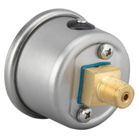 Thumbnail for Autometer AutoGage 1.5in Liquid Filled Mechanical 0-15 PSI Fuel Pressure Gauge - White