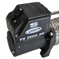 Thumbnail for Superwinch 9500 LBS 12V DC 3/8in x 80ft Synthetic Rope Tiger Shark 9500 Winch