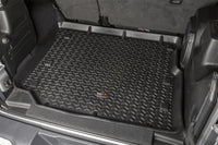 Thumbnail for Rugged Ridge Floor Liner Cargo Black 18-21 Jeep Wrangler JL 4 Dr (Excl. 4XE Models)