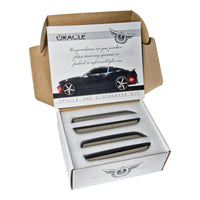 Thumbnail for Oracle 10-14 Ford Mustang Concept Sidemarker Set - Tinted - No Paint NO RETURNS