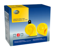 Thumbnail for Hella Horn Kit Bx Yellow Trumpet 12V Univ
