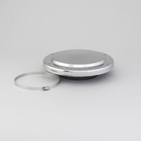 Thumbnail for Donaldson H001742 INLET HOOD, BRIGHT STAINLESS