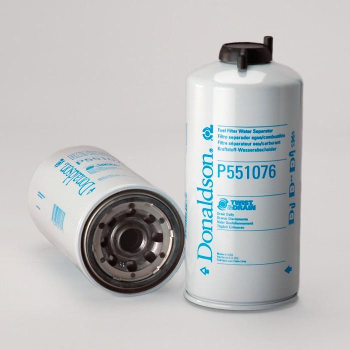 Donaldson P551076 FUEL FILTER, WATER SEPARATOR SPIN-ON TWIST&DRAIN