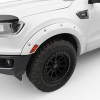 Thumbnail for EGR 19-22 Ford Ranger Painted To Code Oxford Traditional Bolt-On Look Fender Flares White Set Of 4