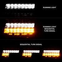 Thumbnail for ANZO 2018-2021 Jeep Wrangler LED Side Markers Chrome Housing Clear Lens w/ Sequential Signal