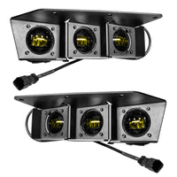Thumbnail for ORACLE Lighting 21-22 Ford Bronco Triple LED Fog Light Kit for Steel Bumper - Yellow SEE WARRANTY