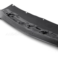 Thumbnail for Anderson Composites 2015-2017 Ford Mustang Shelby GT350 Carbon Fiber Front Splitter (3 PC)