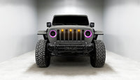 Thumbnail for Oracle Jeep Wrangler JL/Gladiator JT 7in. High Powered LED Headlights (Pair) - Dynamic SEE WARRANTY