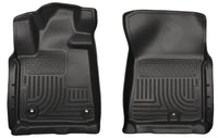 Thumbnail for Husky Liners 12-13 Toyota Tundra Weatherbeater Black Front Floor Liners