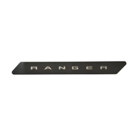 Thumbnail for Putco 19-20 Ford Ranger SuperCab - w/ RANGER Etching (2pcs) Black Platinum Door Sills