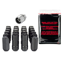 Thumbnail for McGard 5 Lug Hex Install Kit w/Locks (Cone Seat Nut) M14X2.0 / 13/16 Hex / 2.25in. Length - Black