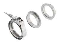 Thumbnail for Borla Universal 2.5in Stainless Steel 3pc V-Band Clamp w/ Male and Female Flanges