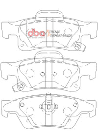 Thumbnail for DBA 10-15 Camaro XP650 Front Brake Pads