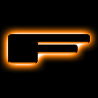 Thumbnail for ORACLE Lighting Universal Illuminated LED Letter Badges - Matte Blk Surface Finish - F SEE WARRANTY