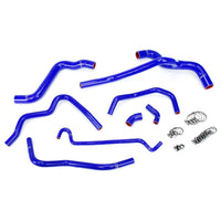 Thumbnail for HPS Blue Reinforced Silicone Radiator and Heater Hose Kit Coolant for Ford 05-10 Mustang 4.0L V6