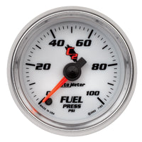 Thumbnail for Autometer C2 52mm 100 PSI Electronic Fuel Pressure Gauge