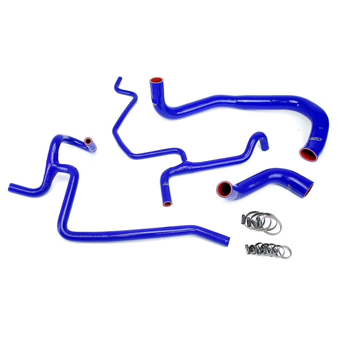HPS Blue Reinforced Silicone Radiator + Heater Hose Kit Coolant for Dodge 11-18 Charger 5.7L V8 Non Pursuit