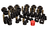 Thumbnail for Energy Suspension 81-87 Chevy/GMC 4WD (w/ Aftermarket Frt Springs) Blk Hyper-flex Master Bushing Set