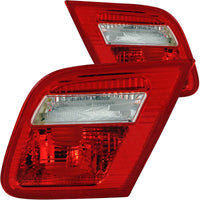 Thumbnail for ANZO 2000-2003 BMW 3 Series E46 Taillights Red/Clear - Inner