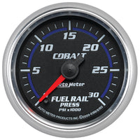 Thumbnail for Autometer Cobalt 52mm 0-30,000 PSI F/S Electronic Diesel Fuel Rail Pressure Gauge (Cummins 5.9L)