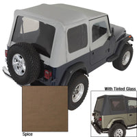 Thumbnail for Rugged Ridge S-Top w/ Door Skins Spice Tinted Windows 88-95 Wra