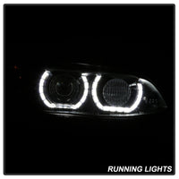 Thumbnail for Spyder 08-10 BMW F92 3 Series Projector Headlights - LED DRL - Black (PRO-YD-BMWE9208-DRL-BK)