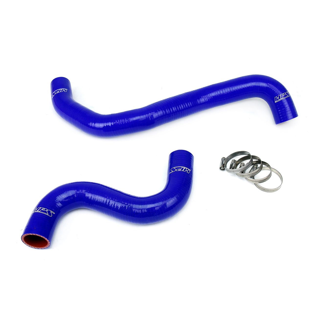 HPS Blue Reinforced Silicone Radiator and Heater Hose Kit Coolant for Ford 2015-2016 Mustang GT 5.0L V8