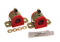 Thumbnail for Energy Suspension 03-06 Toyota Corolla/Matrix Red 24mm Front Sway Bar Bushing Set (Greaseable Frame