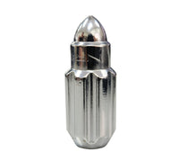 Thumbnail for NRG 500 Series M12 X 1.5 Bullet Shape Steel Lug Nut Set - 21 Pc w/Lock Key - Silver