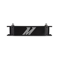 Thumbnail for Mishimoto Universal - 6AN 10 Row Oil Cooler - Black