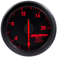 Thumbnail for Autometer Airdrive 2-1/16in EGT Gauge 0-2000 Degrees F - Black